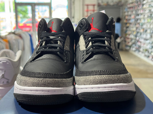 Air Jordan 3 Retro - Levi’s Black Size 9.5