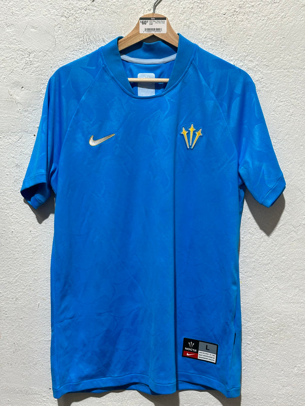 USED Nike x Nocta Soccer Jersey - Blue Size Large