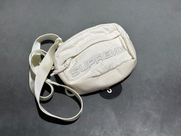 NEW Supreme Denim Mini Shoulder Bag- White