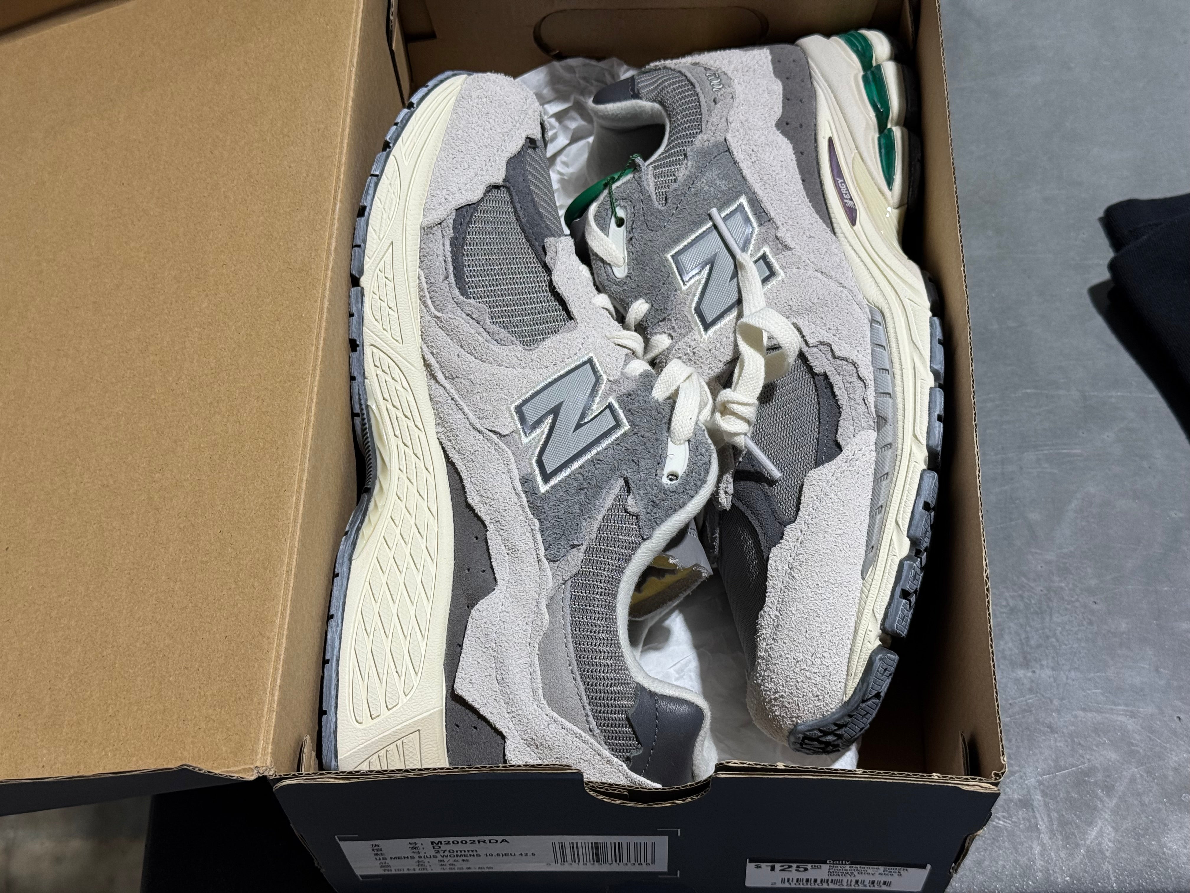 New Balance 2002R Protection - Pack Mirage Grey Size 9