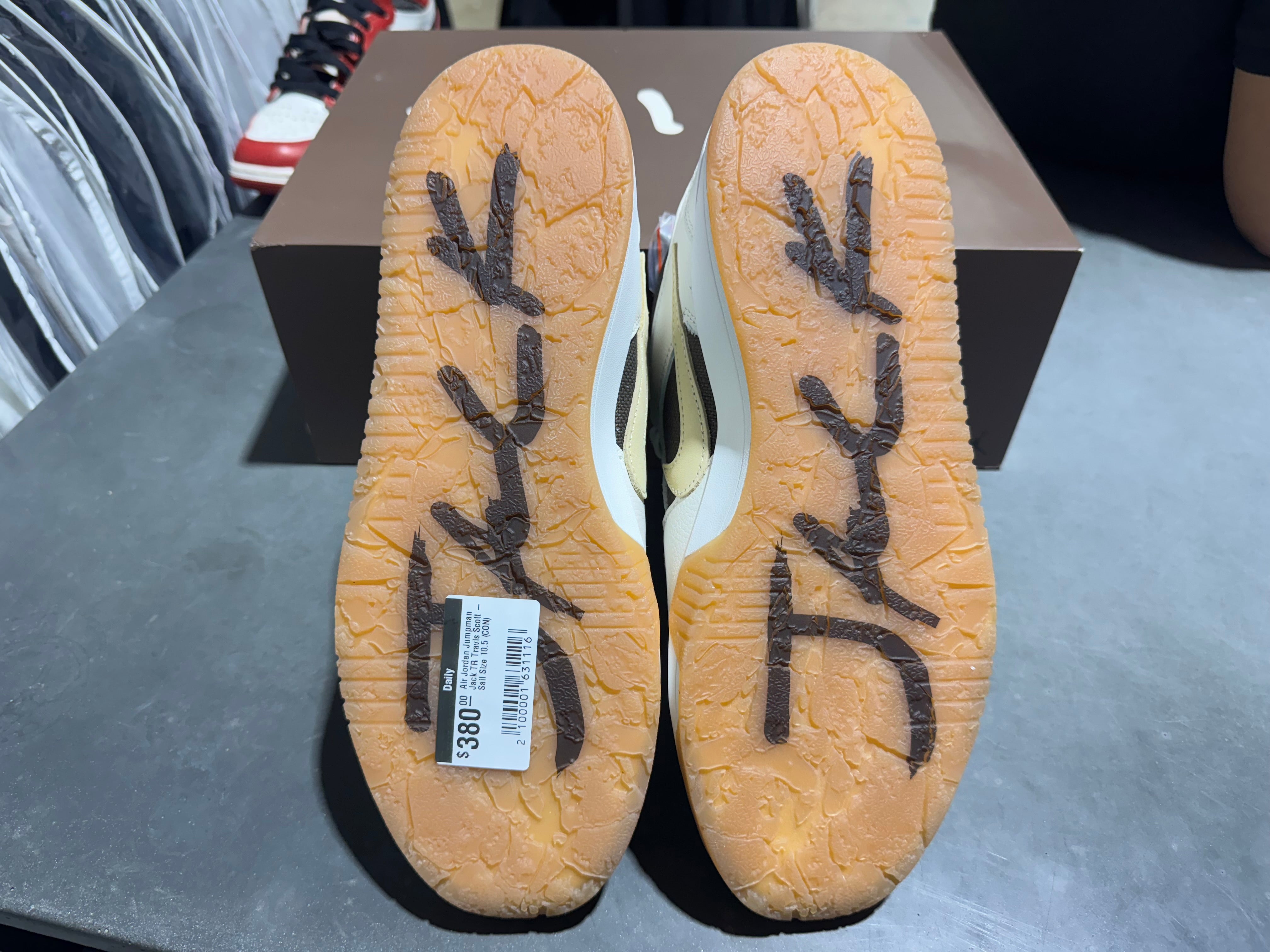 Air Jordan Jumpman Jack TR Travis Scott - Sail Size 10.5