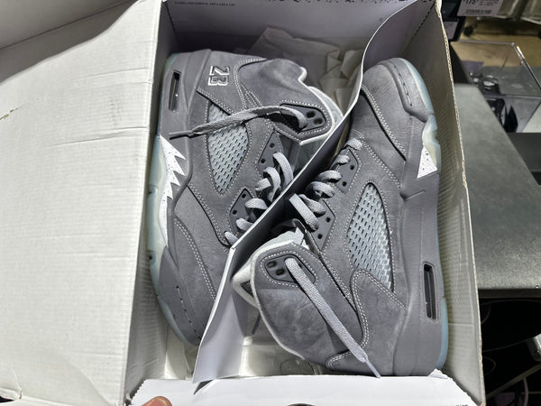 Air Jordan 5 Reto - Wolf Grey Size 9