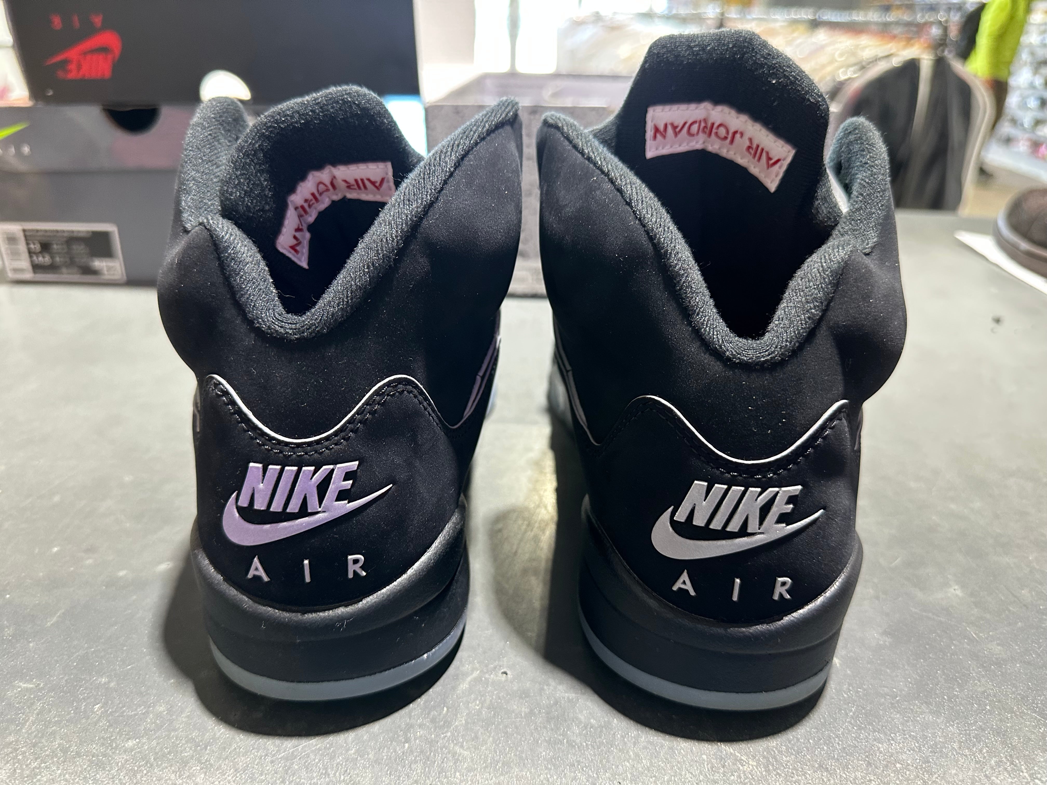 Air Jordan 5 Retro OG - Black Metallic Reimagined Size 10.5