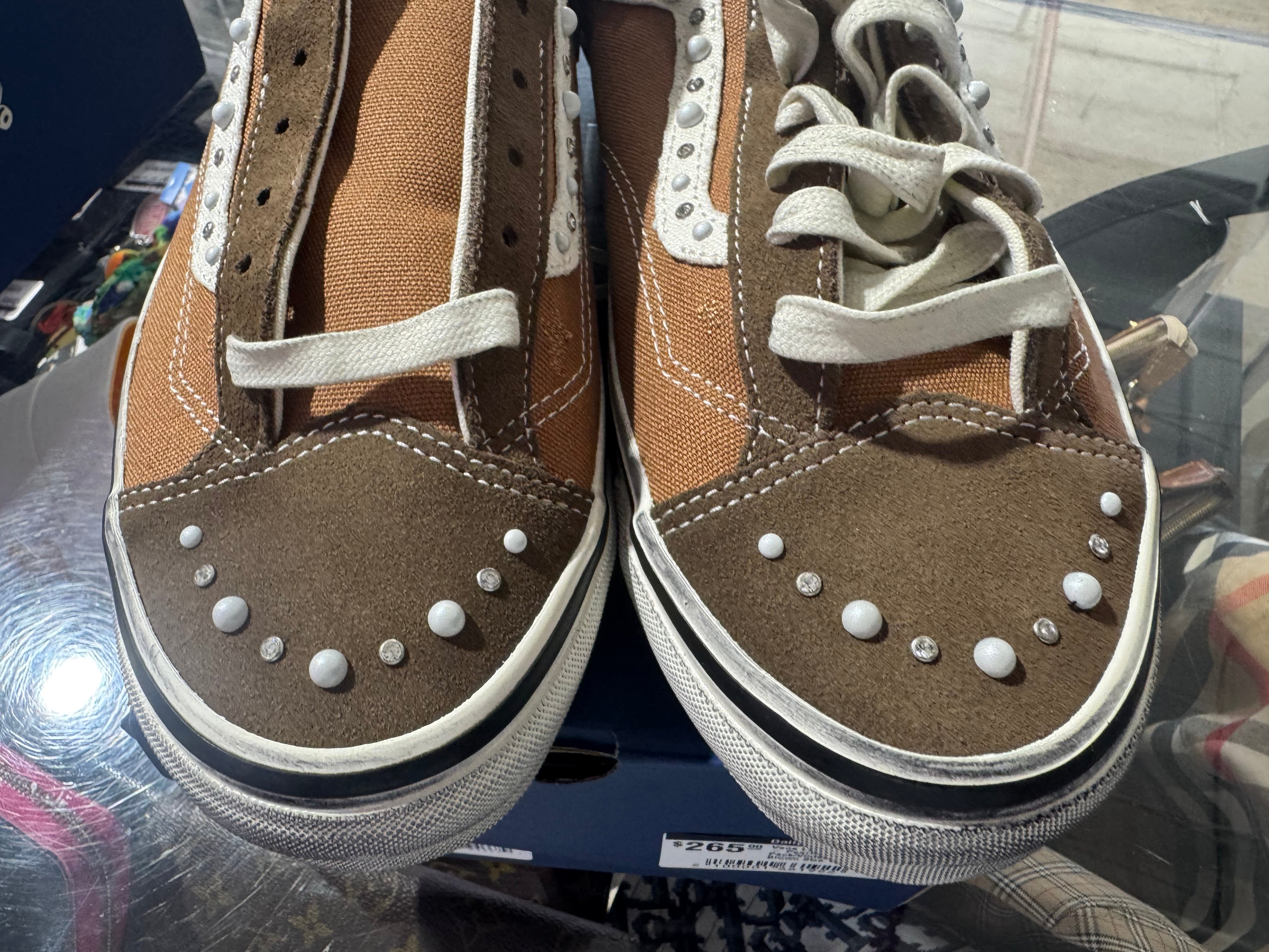 Vans LX Old Skool 36 - Pearlized Pack/Vintage Cocoa Brown Size 11