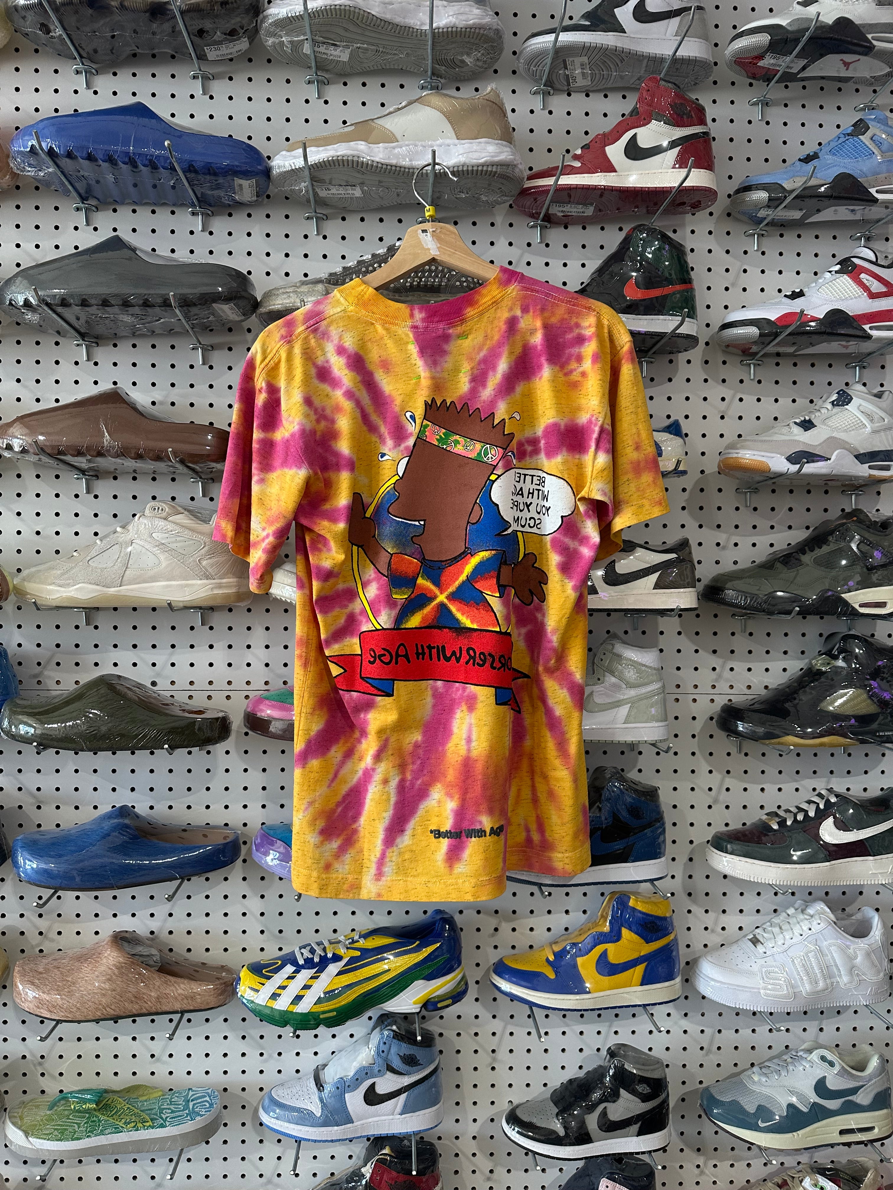 NEW Better With Age Worser T-Shirt - Tie Dye Size Medium