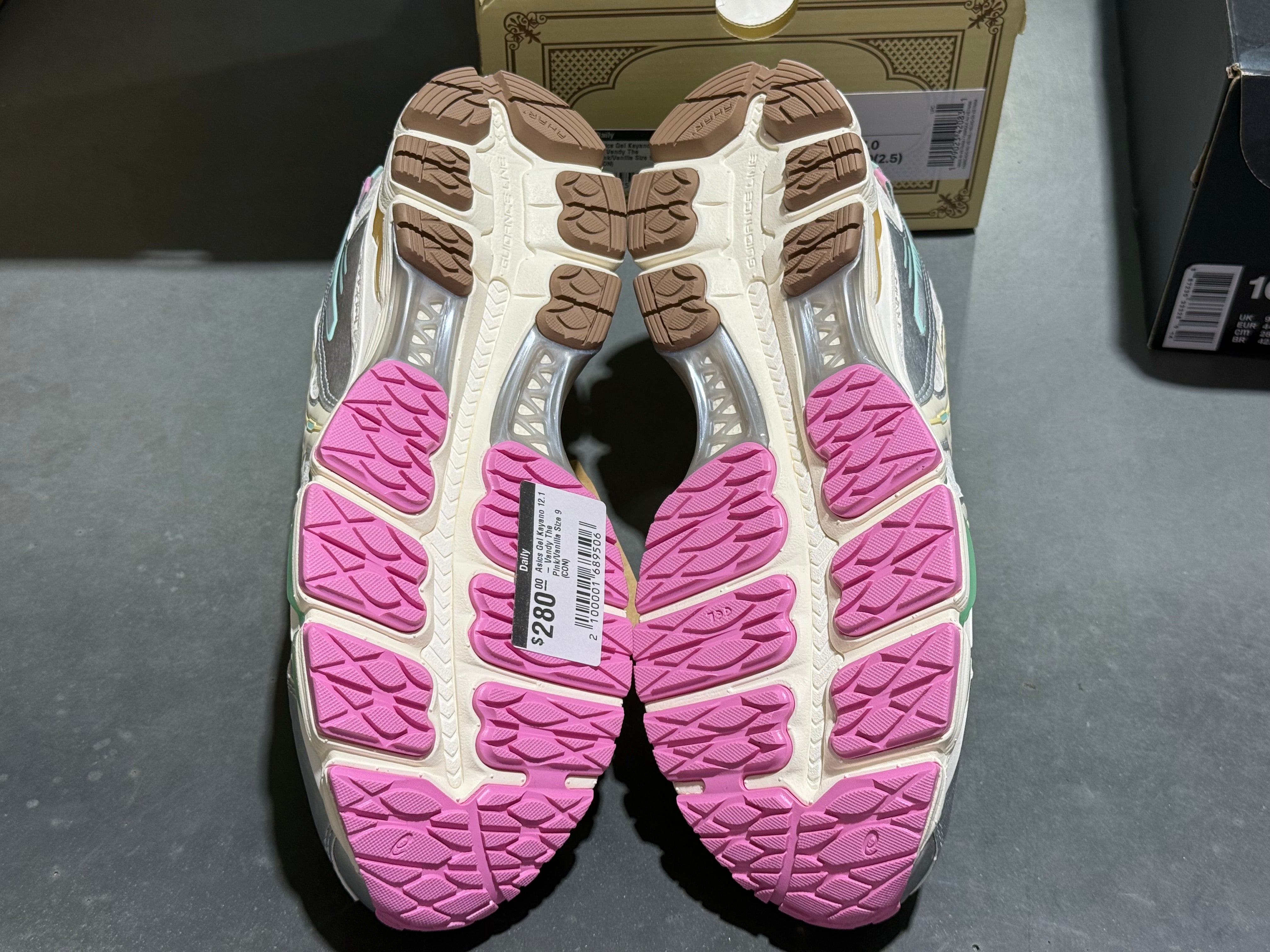 Asics Gel Kayano 12.1 - Vandy The Pink/Vanilla Size 9