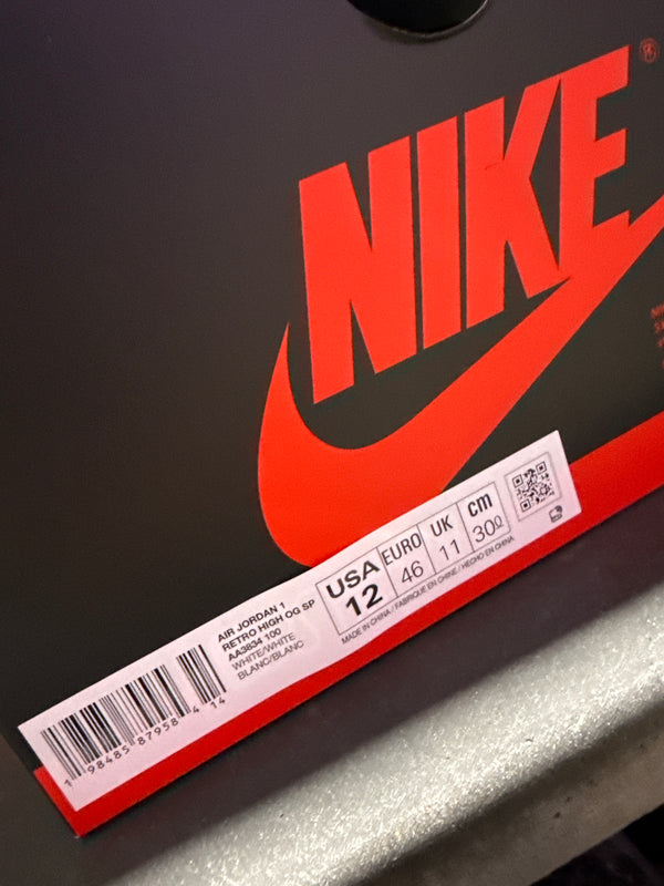 Air Jordan 1 Retro High - Virgil Abloh Archive/Alaska Size 12