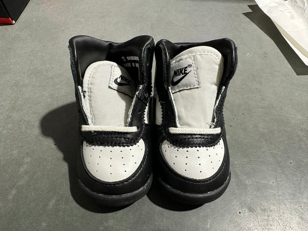 Air Jordan 1 High 85 TD - Black/White Size 2C