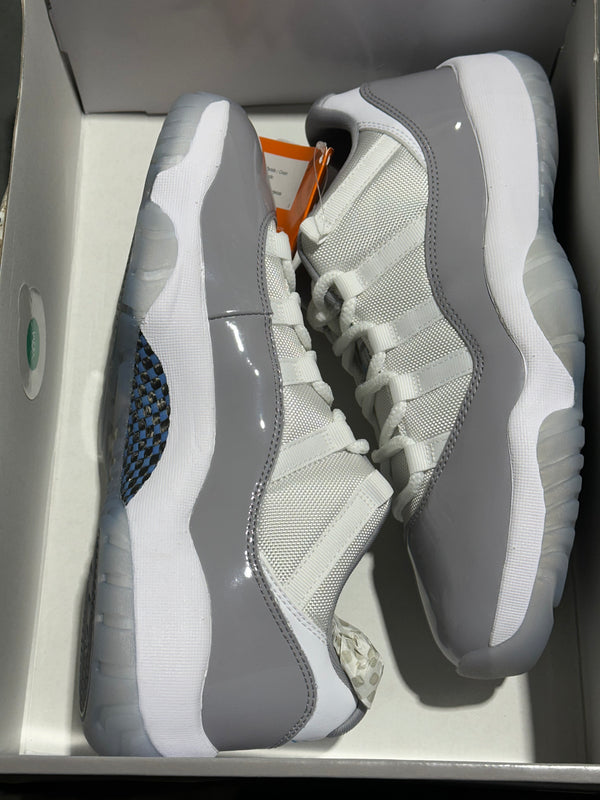 Air Jordan 11 Retro Low - Cement Grey Size 10