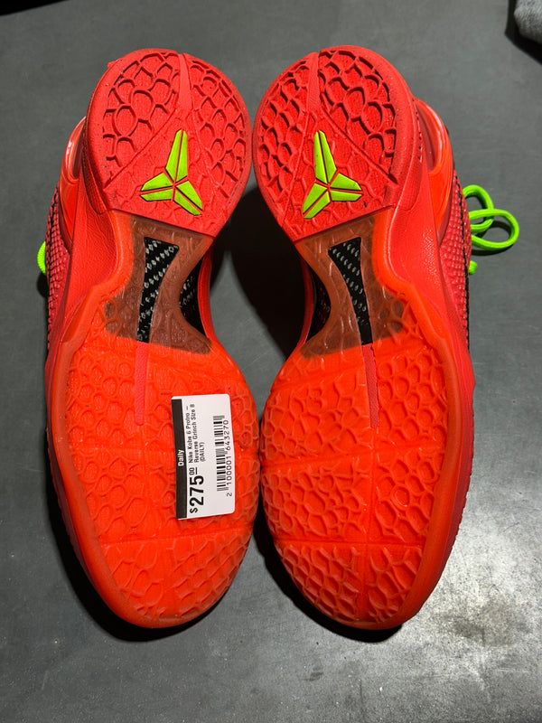 Nike Kobe 6 Protro - Reverse Grinch Size 8