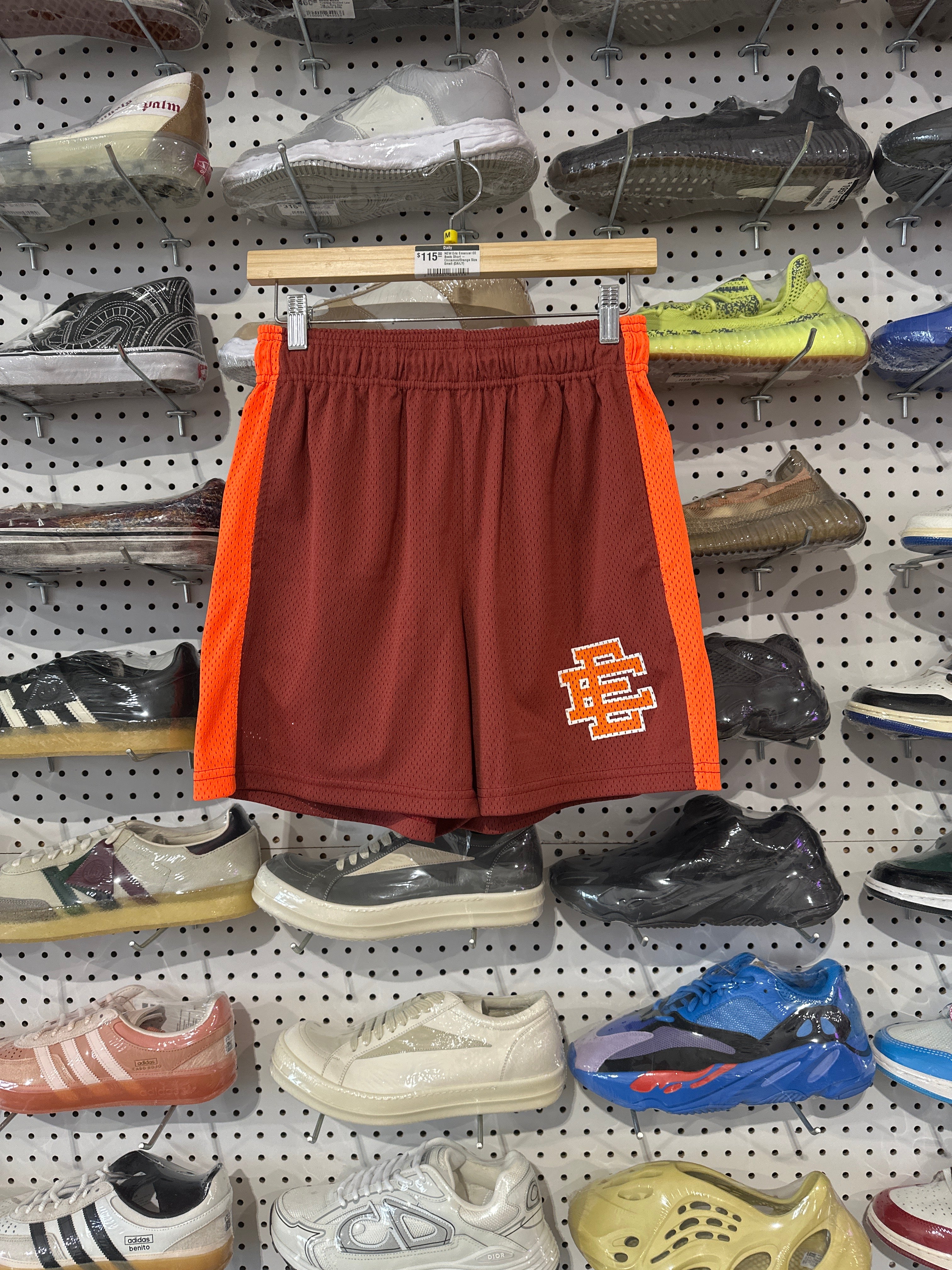 NEW Eric Emanuel EE Basic Short - Cinnamon/Orange Size Small