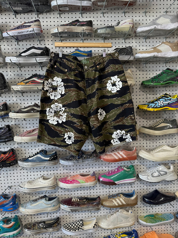 USED Denim Tears Tiger Camo CW Short - Multicolor Size XL