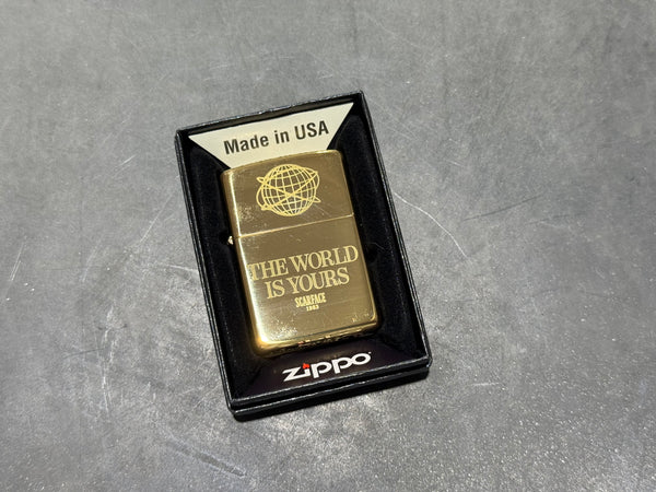 NEW KITH x Scarface Zippo - Gold