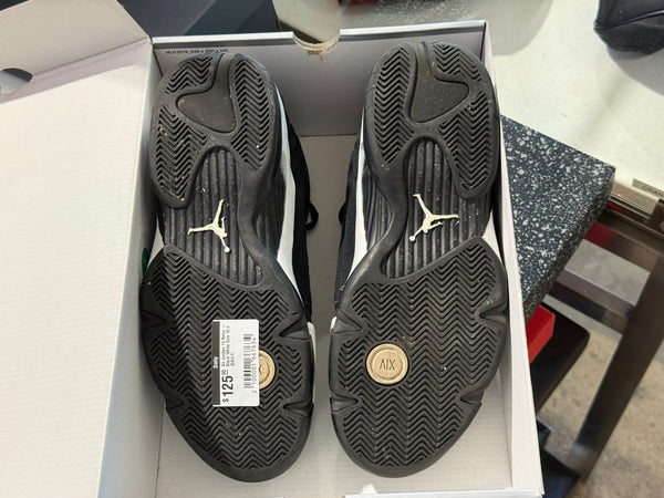 Air Jordan 14 Retro - Black White Size 10.5