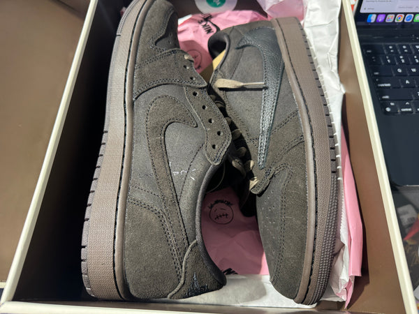 Air Jordan 1 Retro Low OG SP - Travis Scott/Velvet Brown Size 10