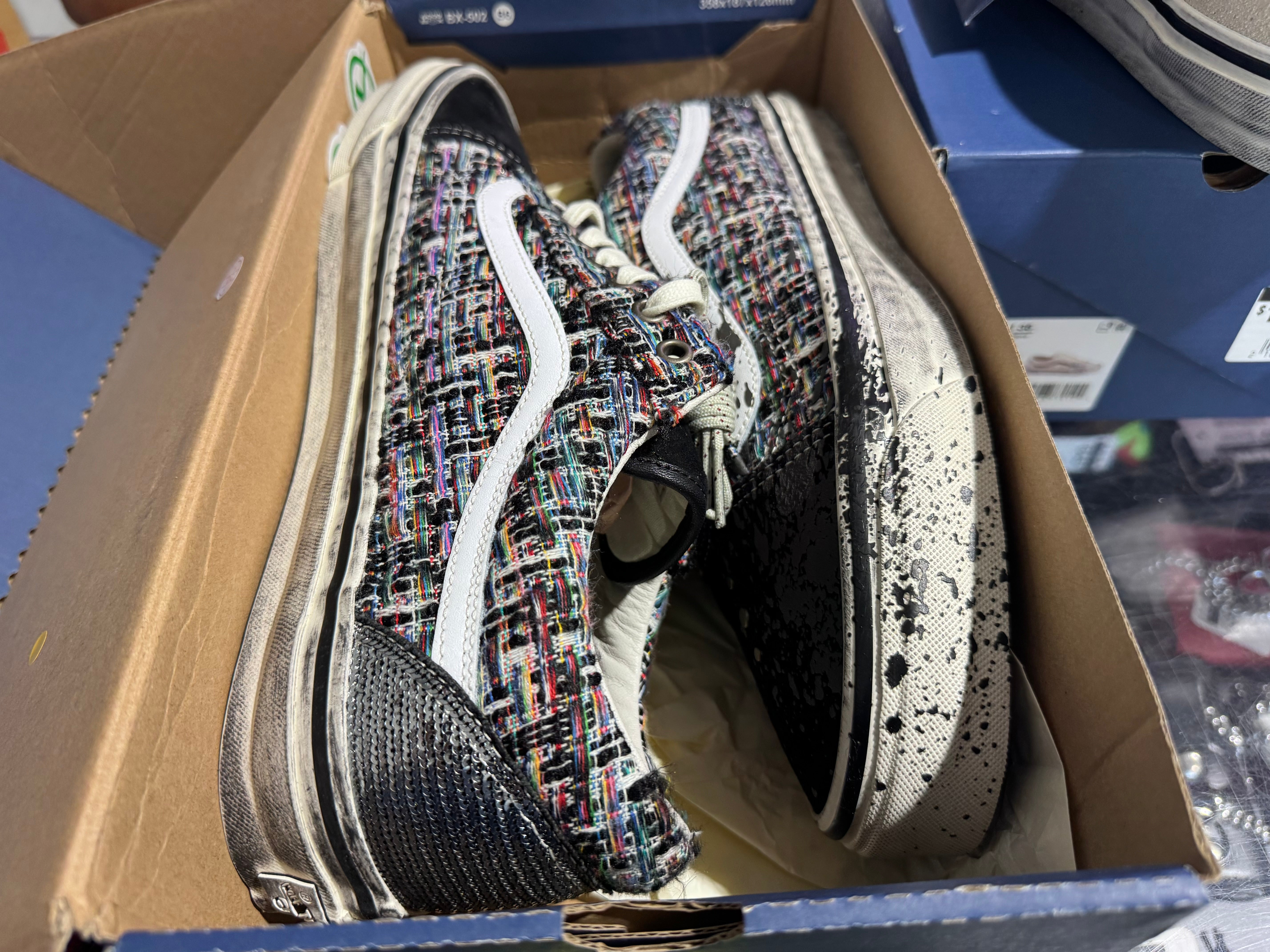 Vans Premium Old Skool - Charms Black Grey Size 13