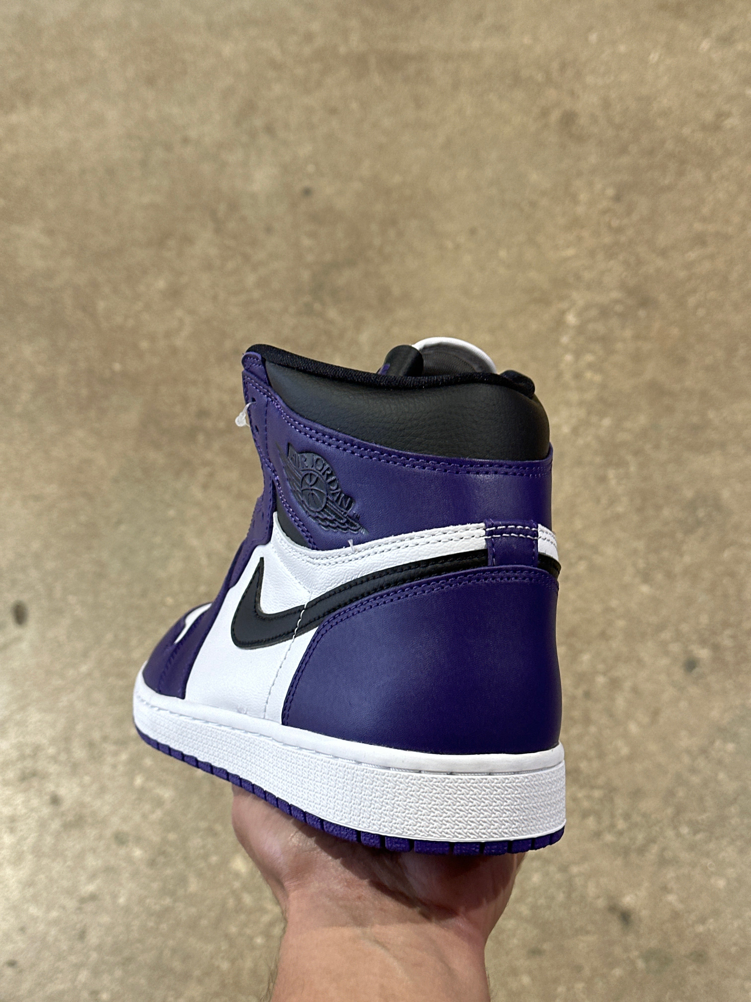 Air Jordan 1 Retro High OG - Court Purple 2.0 Size 9.5