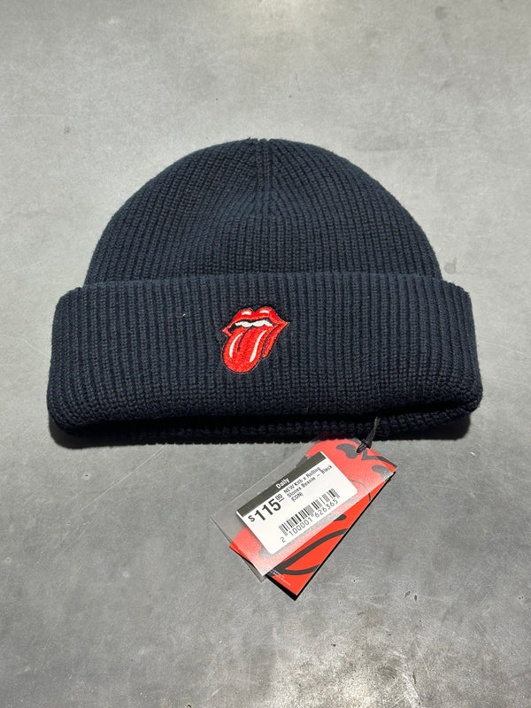 NEW Kith x Rolling Stones Beanie - Black
