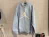 NEW Supreme x Jordan Brand Zip Up Hoodie - Blue Size XL