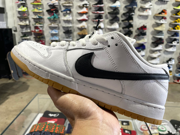 Nike SB Dunk Low Pro - White/Gum Size 10