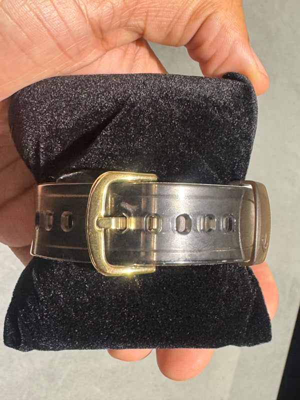 CLEAN Casio Baby G Digital BG 6901 - Clear Black/Gold