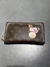 VTG 2004 Louis Vuitton x Murakami Monogram Panda Long Zip Wallet