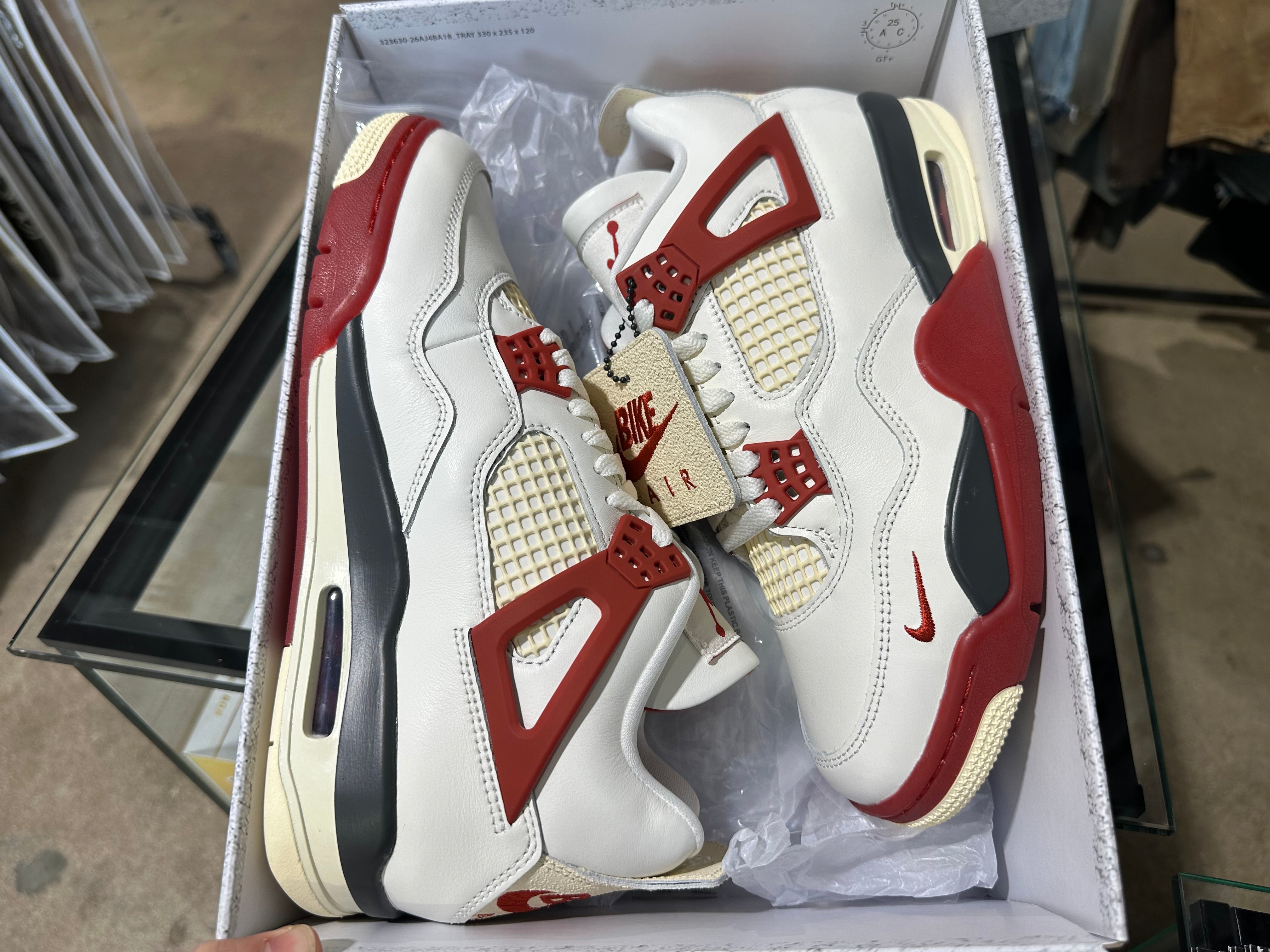 Air Jordan 4 Retro OG - Nigel Sylvester Brick After Brick Size 8