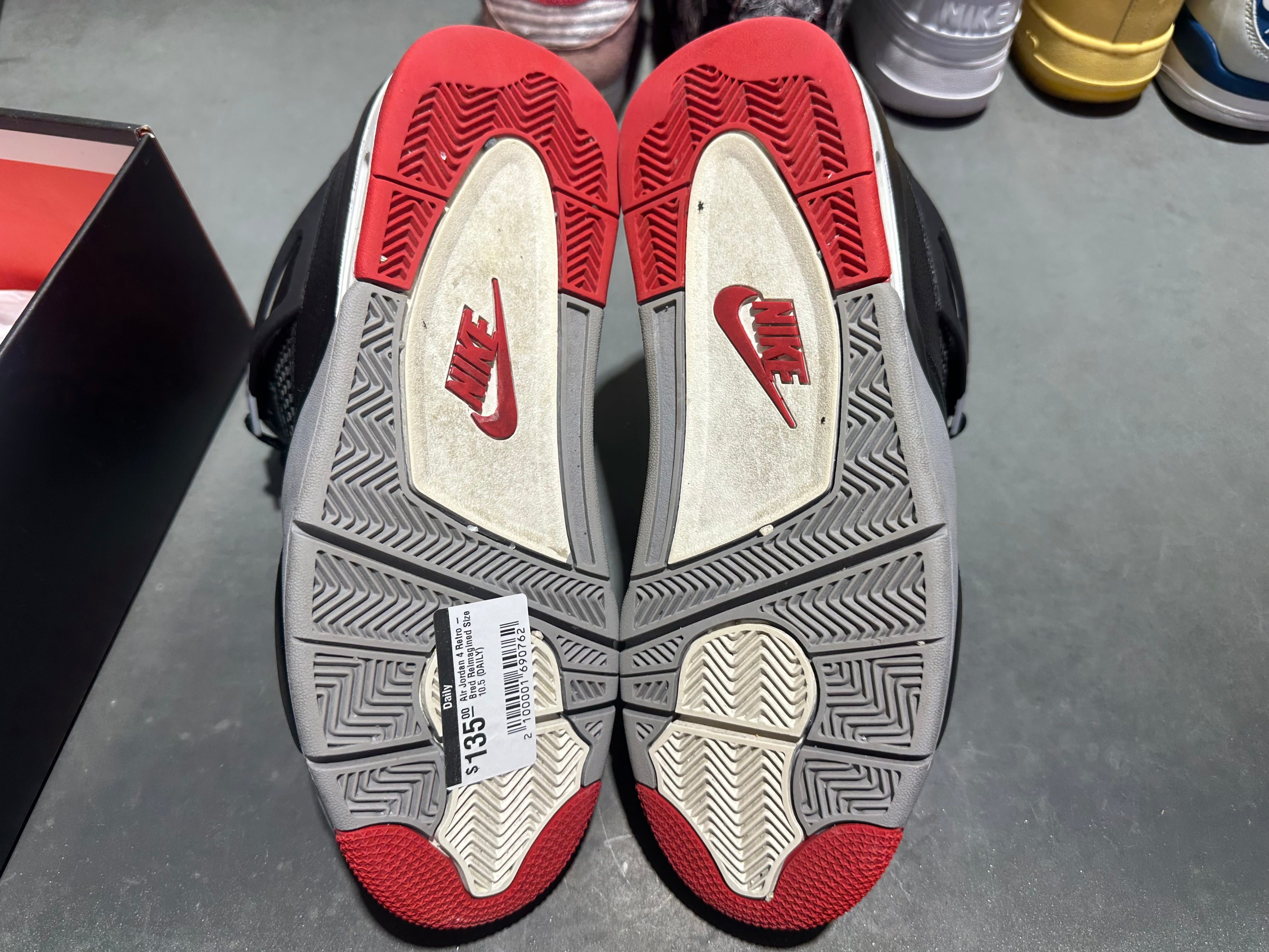 Air Jordan 4 Retro - Bred Reimagined Size 10.5 (DAILY)