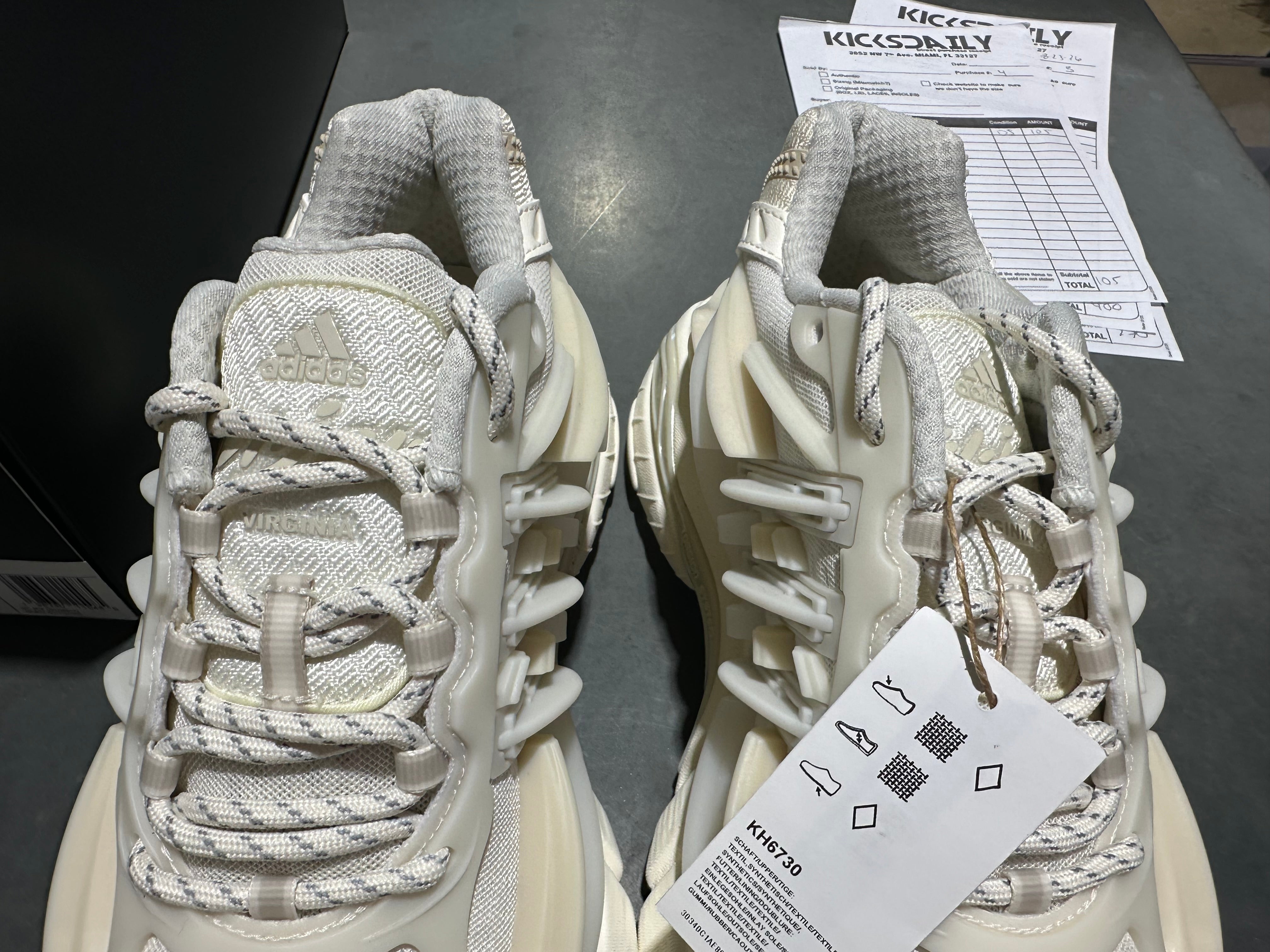 PW Adidas Jellyfish - White Size 9