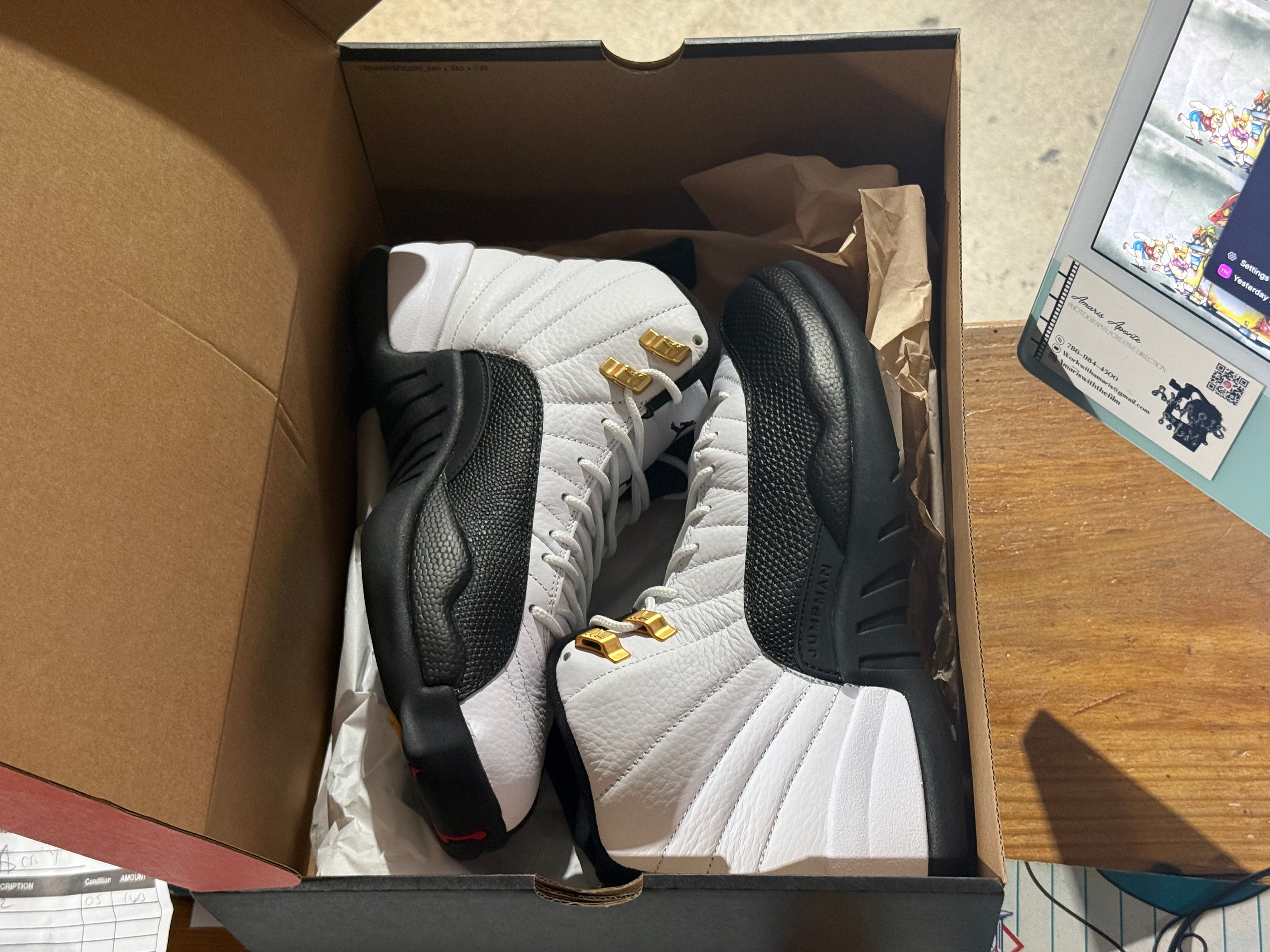 Air Jordan 12 Retro - Taxi Size 9