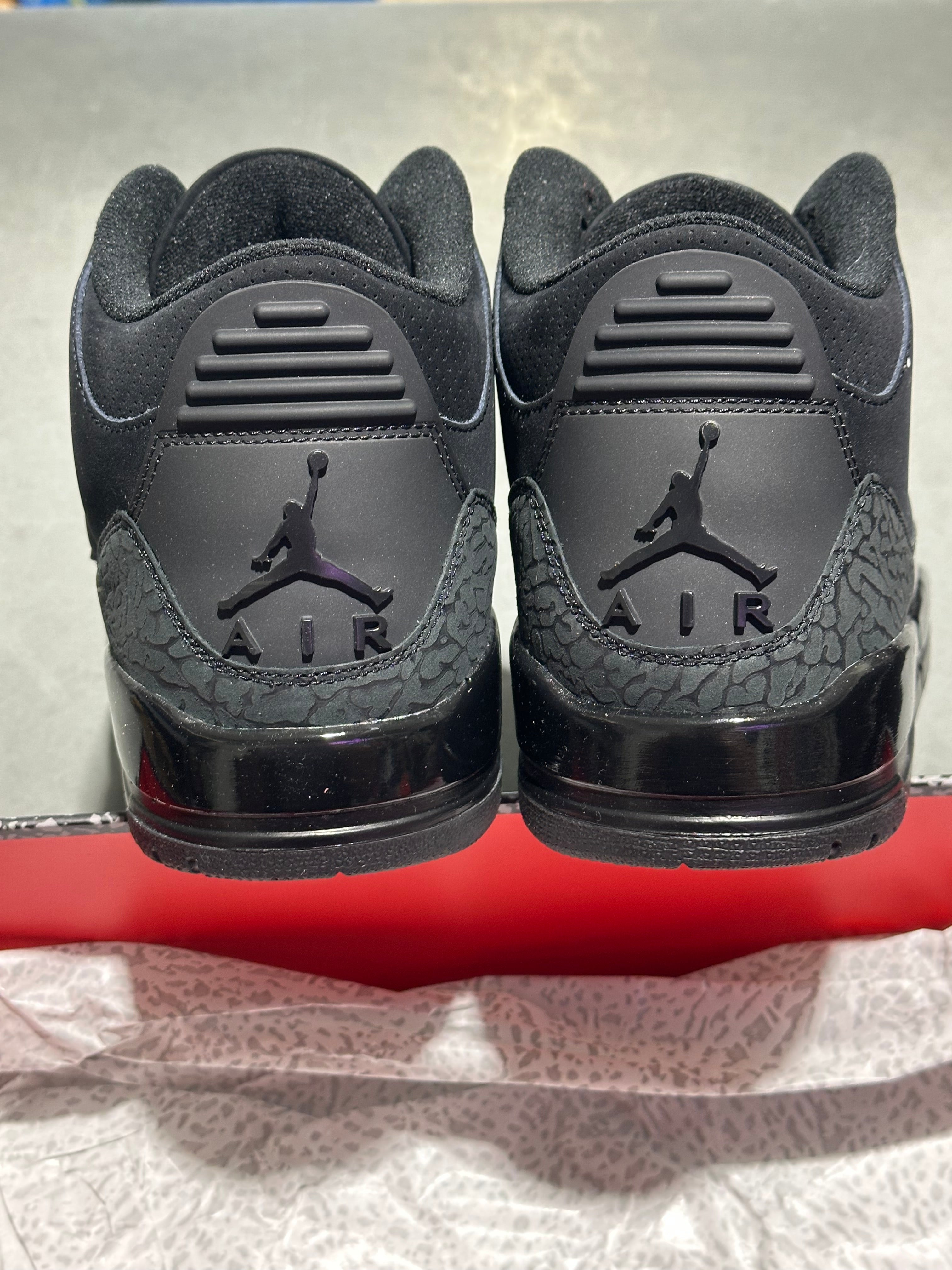 Air Jordan 3 Retro - Black Cat 2025 Size 11