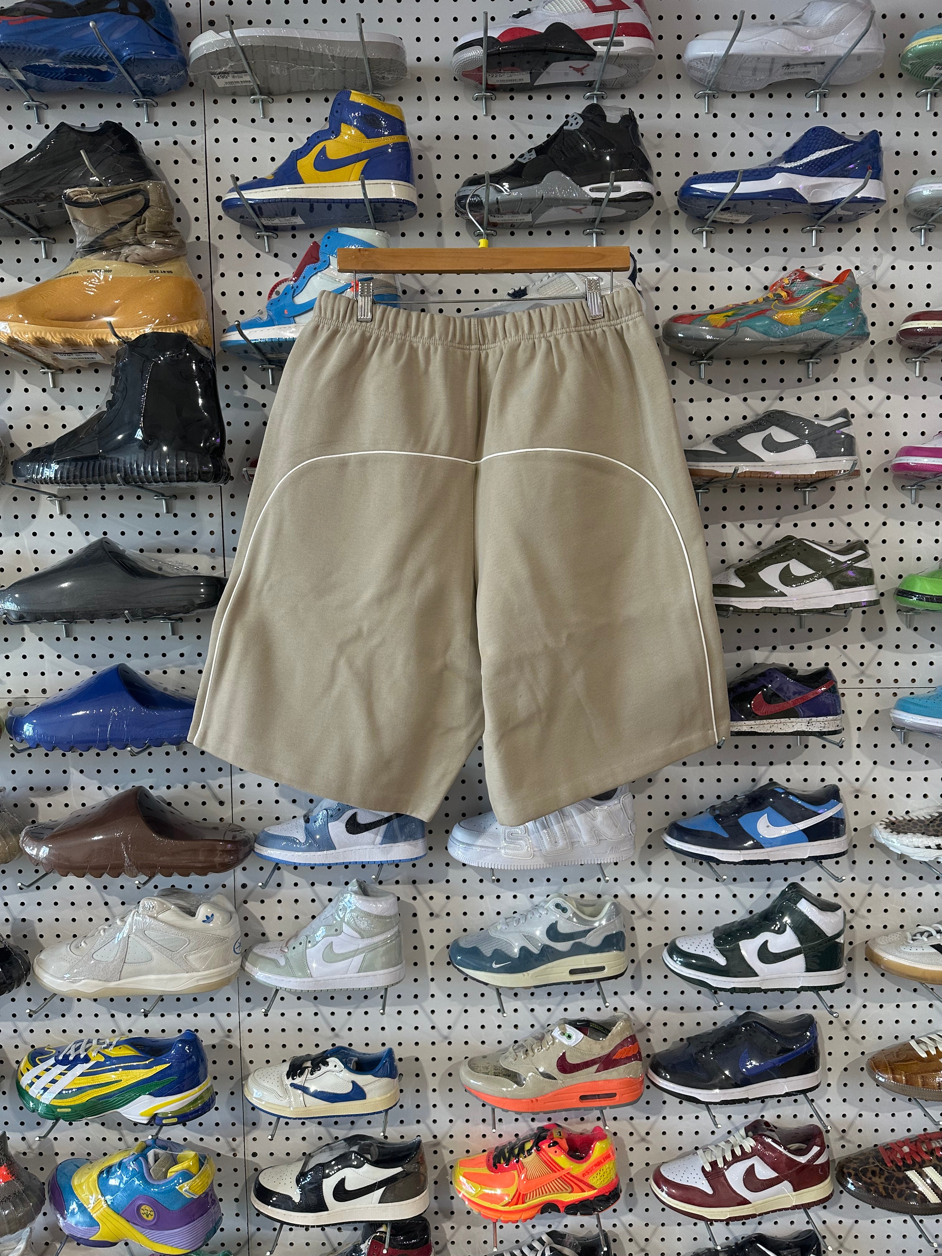 NEW Fear of God Essentials Basketball Jersey Shorts - Timber Size Large