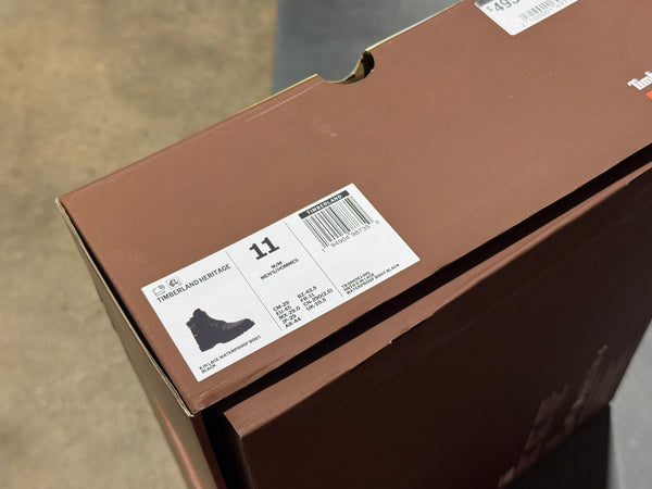 Timberland x Supreme Heritage 6" WP Boot - Black Size 11