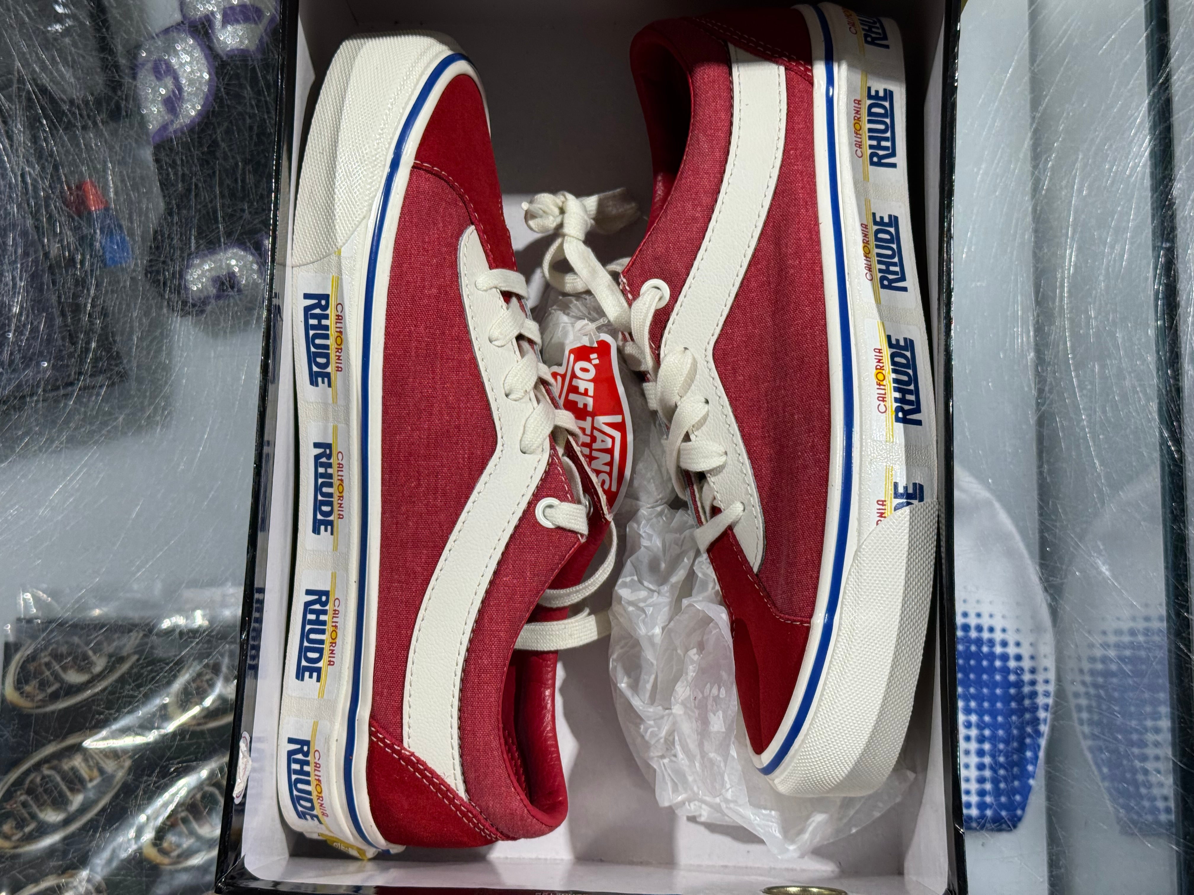 Vans Bold Ni -Rhude Red Size 7
