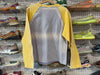 NEW Vale Waffle Top - Blue/Yellow Size Medium