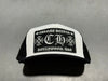 NEW Chrome Hearts CH Hollywood Trucker - White/Black