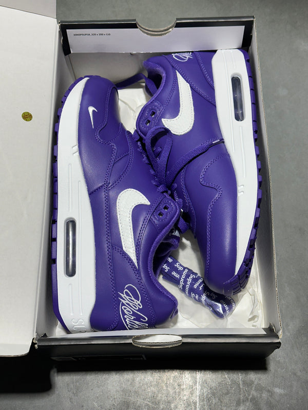Nike Air Max 1 '87 Supreme - Purple Size 8 (DAILY)
