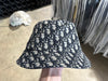 USED Dior Reversible Teddy D Bucket Hat - Navy