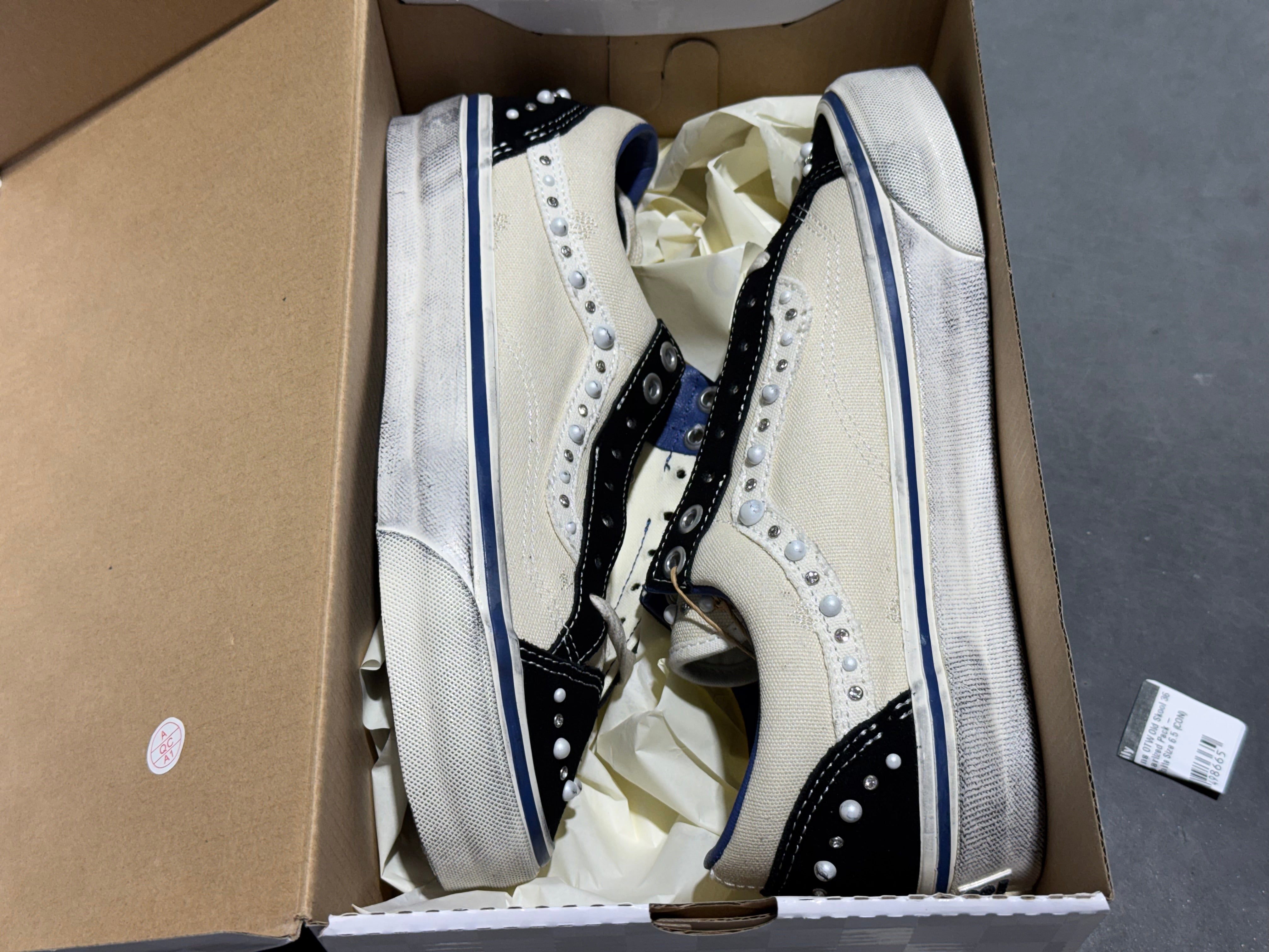 Vans OTW Old Skool 36 Pearlized Pack - White Size 5