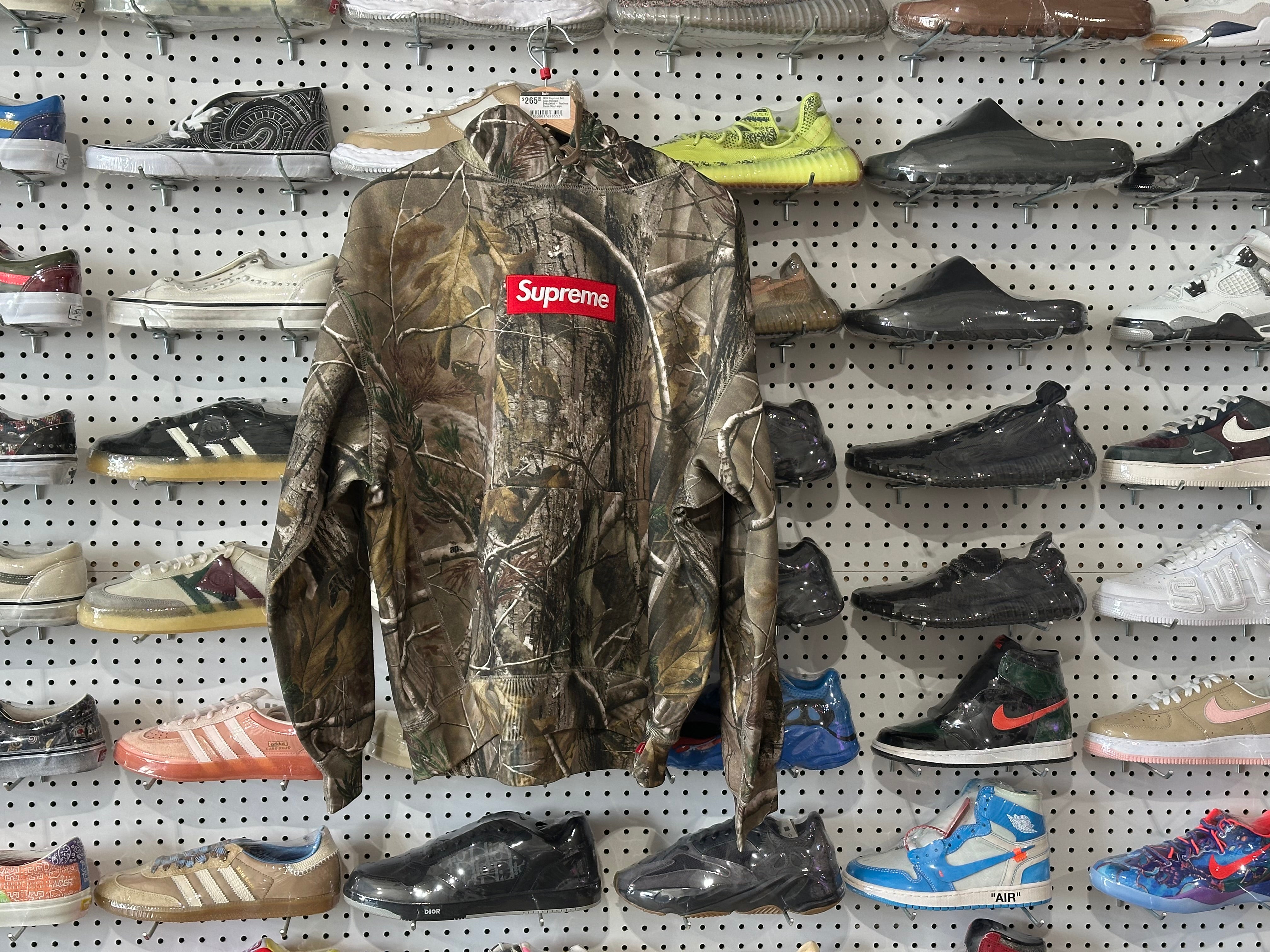 NEW Supreme Box Logo Hooded Sweatshirt - Realtree Camo Size Large