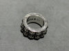 USED Chrome Hearts Pete Punk Double Ring Size 7.5