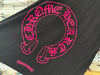 NEW Chrome Hearts Pocket Longsleeve Tee - Black/Pink Size XXL