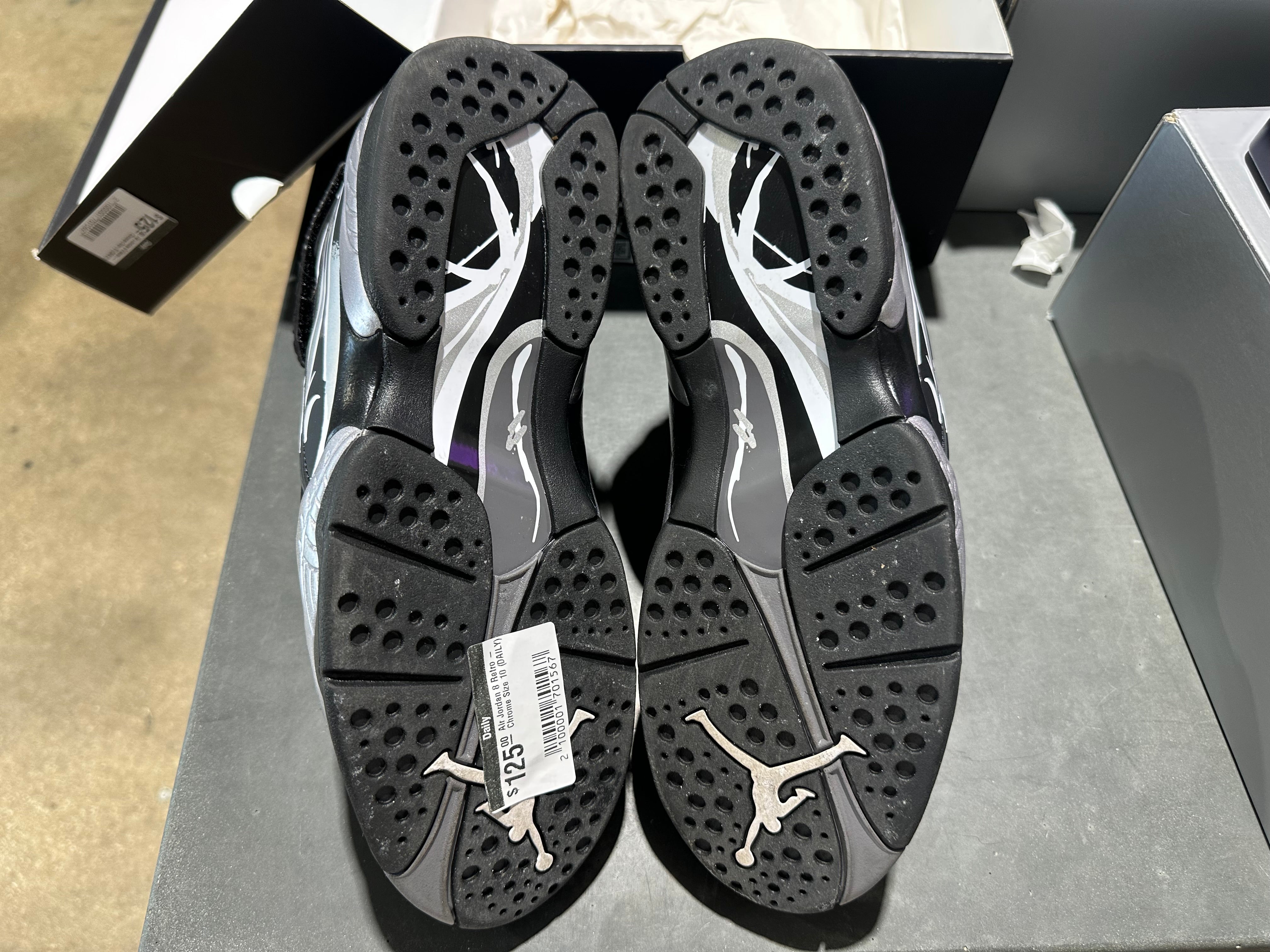 Air Jordan 8 Retro - Chrome Size 10