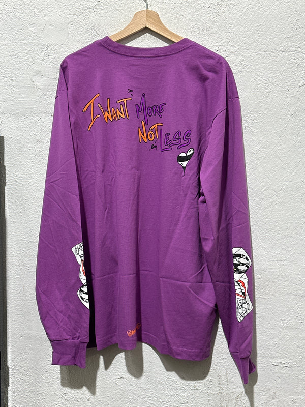 NEW Chrome Hearts x Matty Boy I Want More L/S - Purple Size XXL