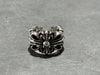 NEW Chrome Hearts Open Double Floral Ring Size 4