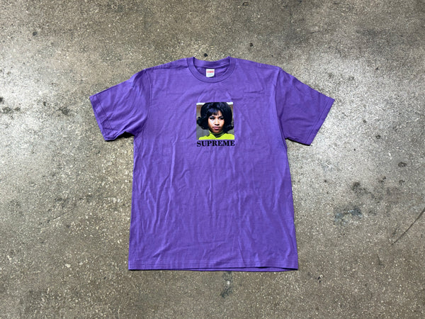 NEW Supreme Aretha Tee - Purple Size Large