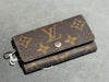 VTG PRELOVED Louis Vuitton 4 Key Ring Monogram Case - Brown