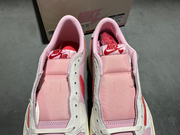 Air Jordan 1 Retro Low OG SP Travis Scott - Sail Tropical Pink Size 13