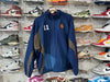 USED FW24 Supreme S Logo Track Jacket - Blue Size Medium