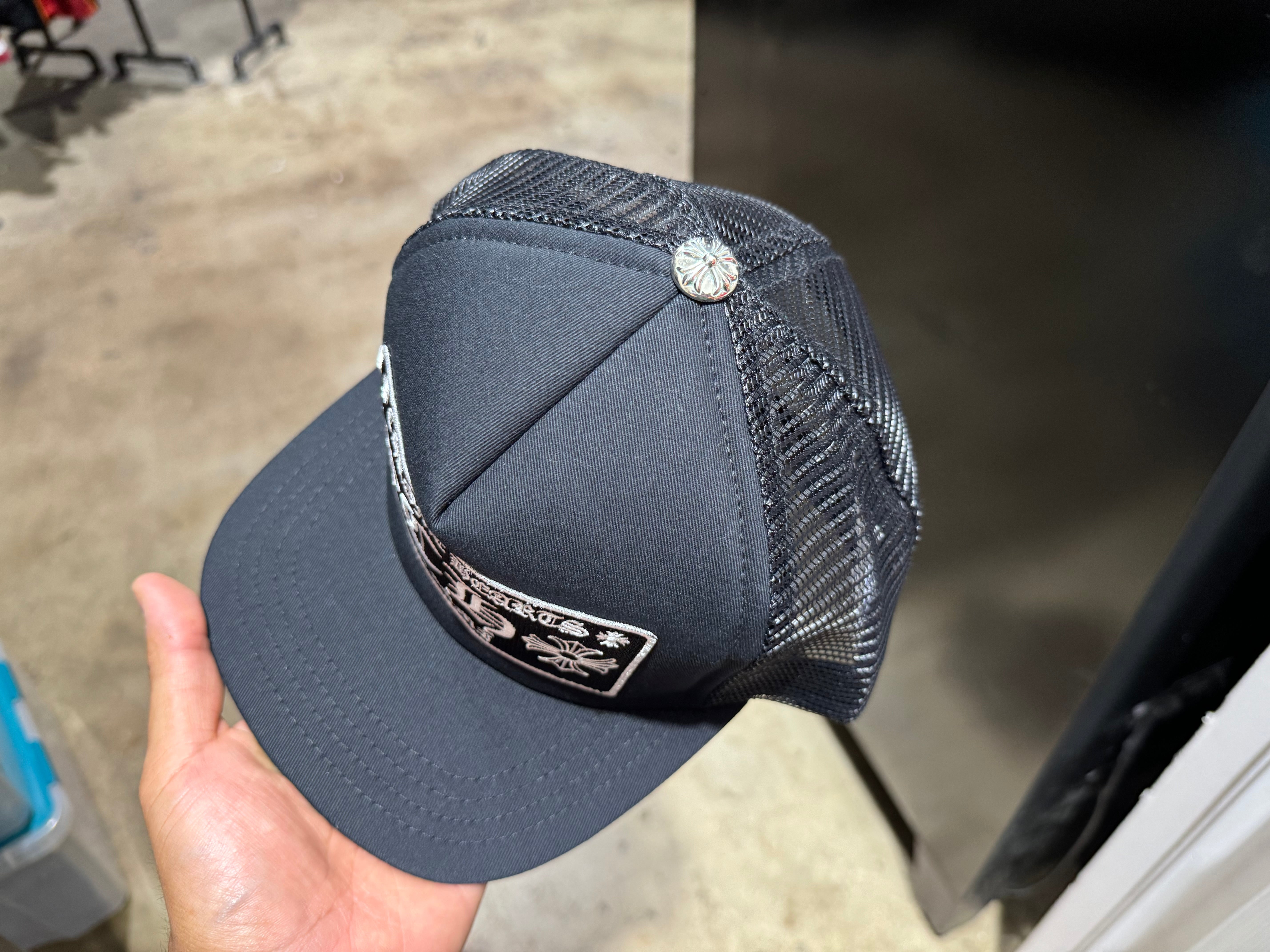 NEW Chrome Hearts Miami Trucker - Black